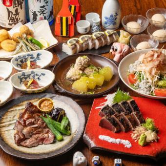 ■3 hours all-you-can-drink "Toki Course" 5 kinds of sashimi, oysters and meat sushi, beef tongue and steak <11 dishes> 7000 yen ⇒ 6000 yen