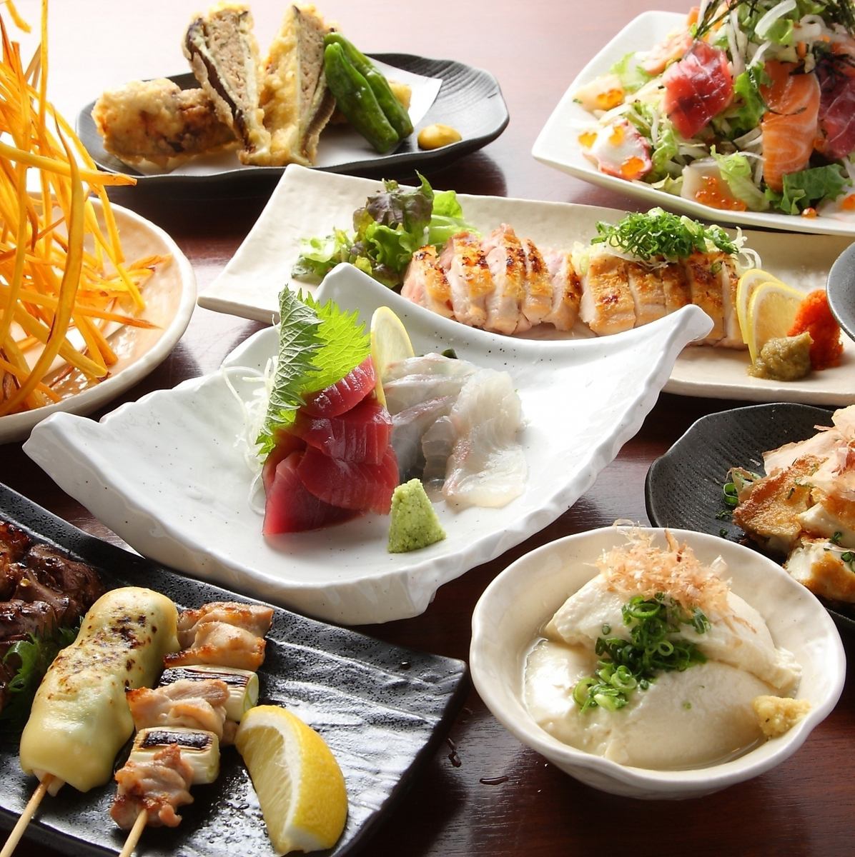 美味しいお料理と飲み放題をご堪能ください！