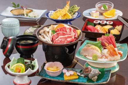 平日ランチ【白浜コース】6,050円（税込）