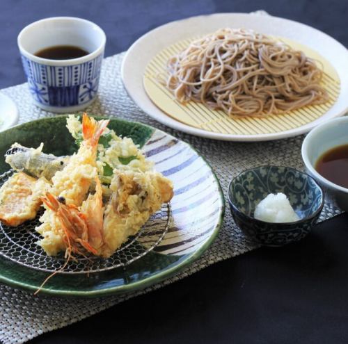 Soba and tempura