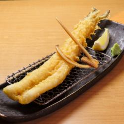 【魚介】穴子一本揚げ