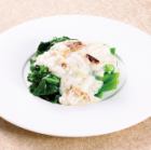 季節野菜の蟹肉あんかけ