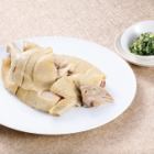香港風 鶏の蒸し物 半羽