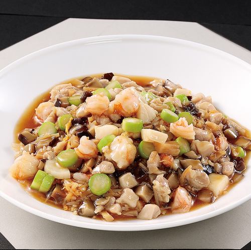 福建風あんかけ炒飯
