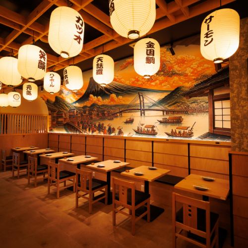 和風ボックス席で居心地◎