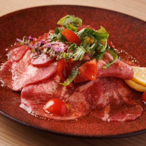 牛タンカルパッチョ