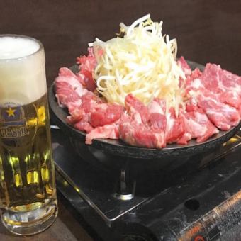 ★Kurotsuratei's recommended 70-minute all-you-can-eat and drink course★ All-you-can-eat raw lamb loin and shoulder!