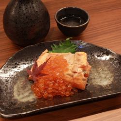 鮭親子焼き