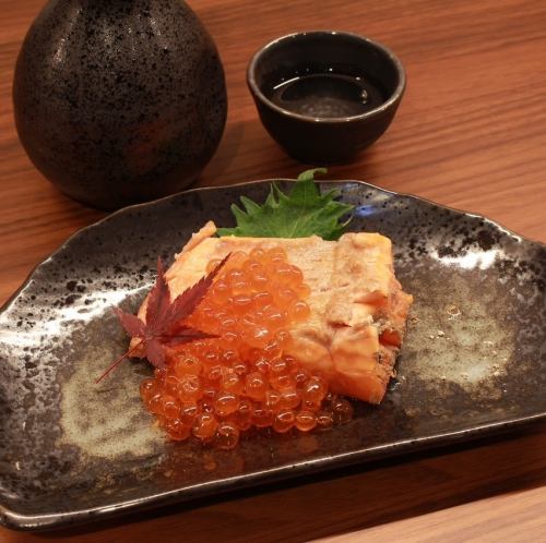 鮭親子焼き