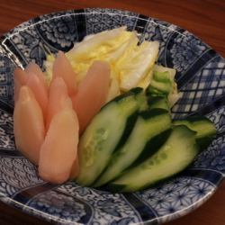 お新香