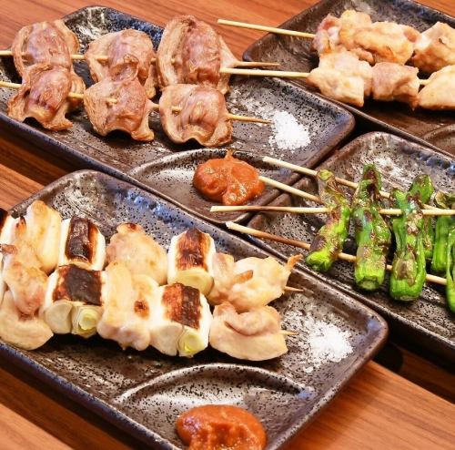 串焼きも充実♪