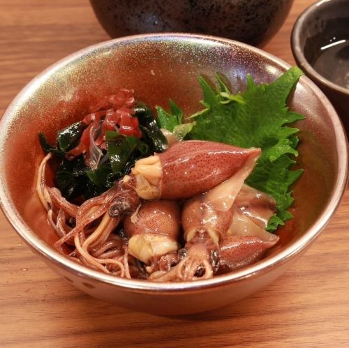 ホタルイカ沖漬け 