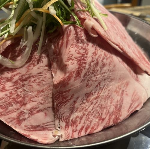 黒毛和牛サーロイン鍋