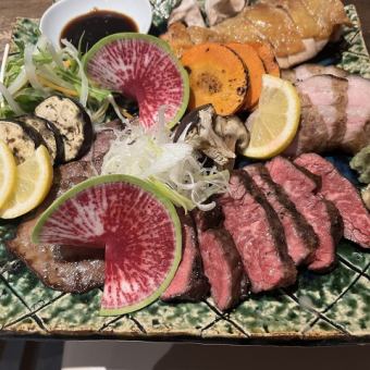 【3時間飲み放題付】てっつい肉肉肉コース