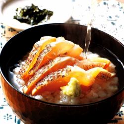自家製鯛茶漬け