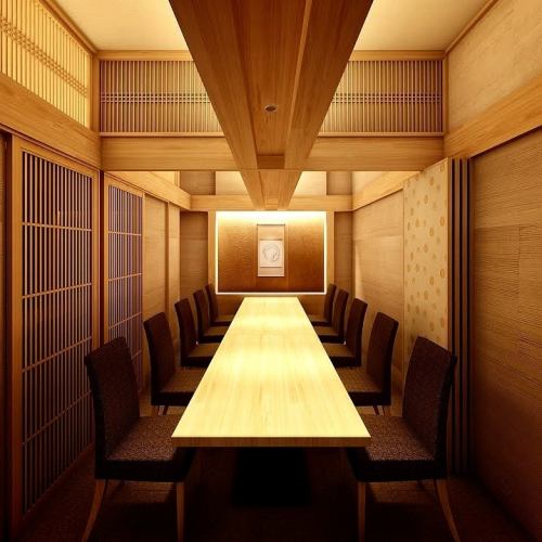 <p>【★全席個室】落ち着きのある洗練された内装の席です！周りを気にせず、ゆったり食事も会話も楽しめます♪お仕事帰りのちょっとした飲みコンパ、デート、女子会、ママ会…など様々なシーンに。2名～80名様までご案内いたします。 一体感のある店内での貸し切りはとっても贅沢な空間です◇最大80名様までOK・貸し切り大歓迎</p>