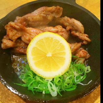 四万十鶏せせり鉄板