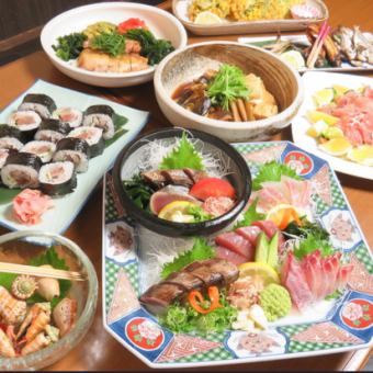 You can enjoy all the Tosa specialties♪ If you want to enjoy Kochi, try the "Enjoy Tosa Course" for 6,500 yen