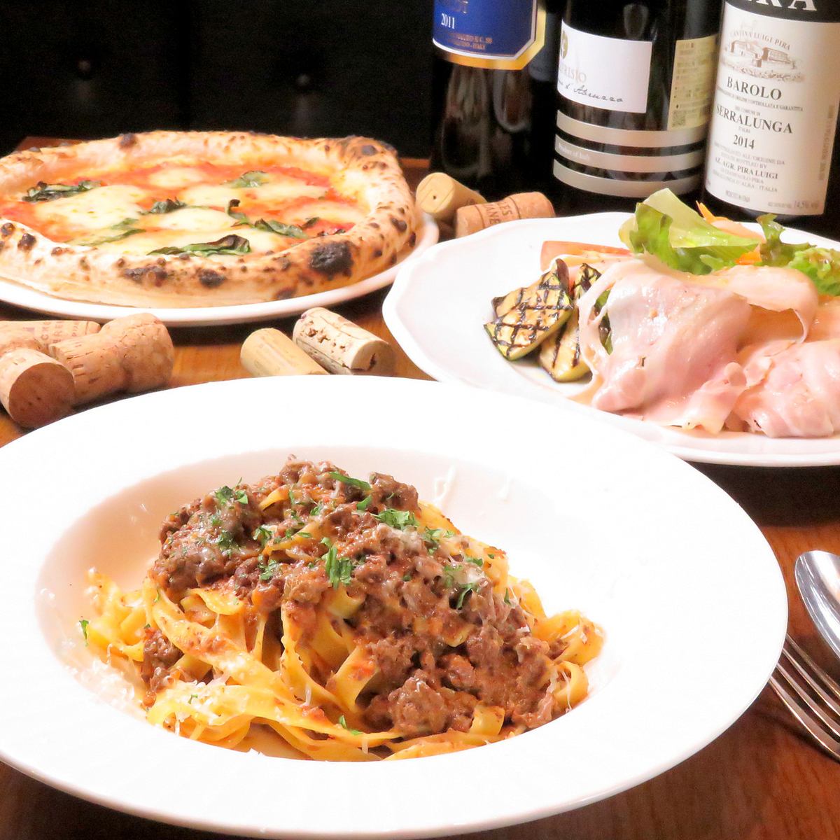 We offer a luxurious reward lunch ♪ If you want to enjoy exquisite Italian food, here!
