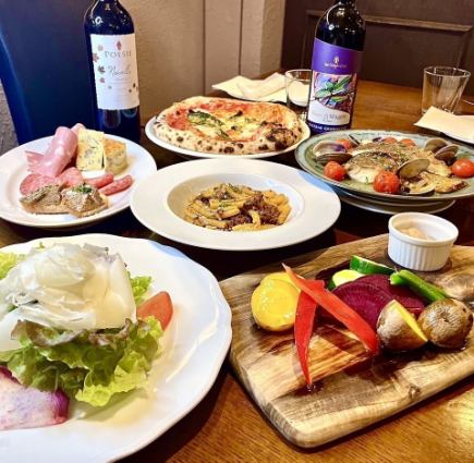 [12/1~12/23 Exclusive Plan] D'oro's Fish-Flavored Year-End and New Year's Party Course with All-You-Can-Drink