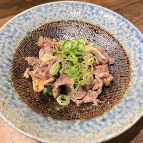 砂肝にんにく炒め
