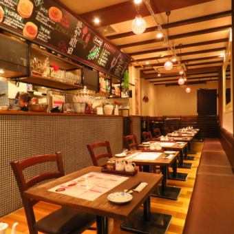 【2名テーブル×9席】