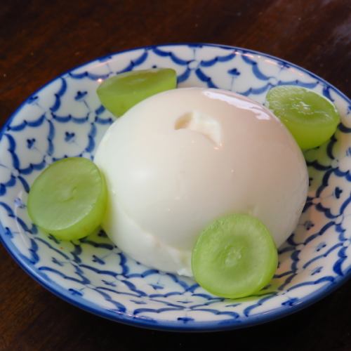 自家製 杏仁豆腐