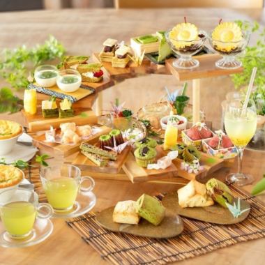 【5月,6月限定】≪ Afternoon Tea MACCHA Special Version ≫ 濃厚！抹茶のアフタヌーンティー☆