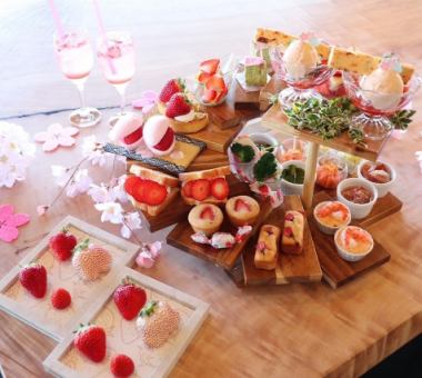 【3月,4月限定】≪Afternoon Tea　Strawberry Special Version≫甘ずっぱい苺の祭典