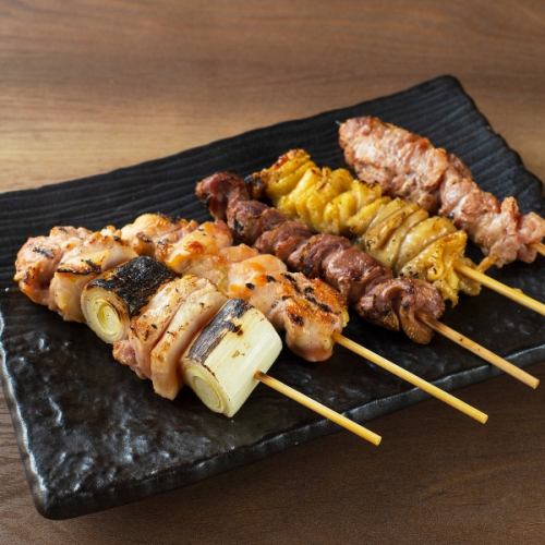 串盛り合わせ五種