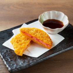 昔ながらのハムカツ