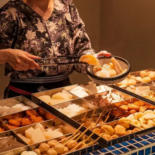 名物おでんのお手軽宴会に