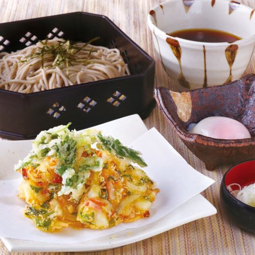 Shrimp Mitsuba Kakiage Soba Noodles