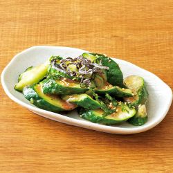 ザクッときゅうり(塩・梅昆布)