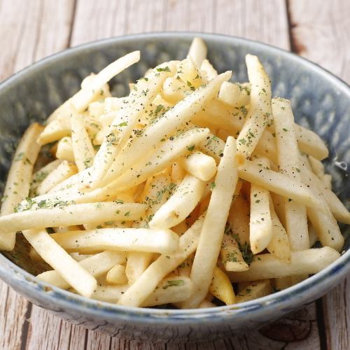 French fries with truffle salt