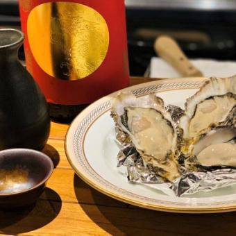 [September and October] "Sancha-rare Oysters Course" with 2 hours of all-you-can-drink for 7,000 yen ◎ All-you-can-eat oysters!