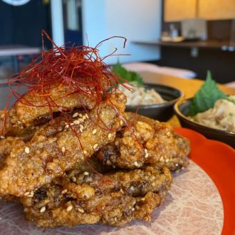 Chilled fried chicken