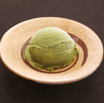 Yame tea ice cream