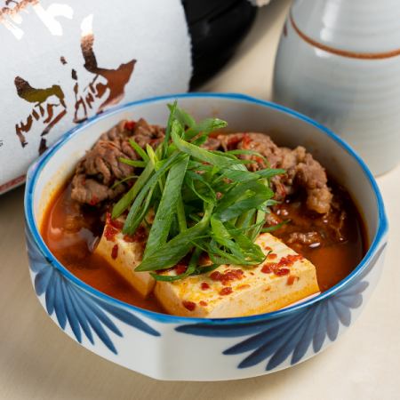 Korean-style meat tofu