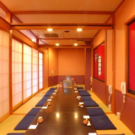 Hygiene measures are in progress! Private tatami room [2nd floor] ideal for banquets