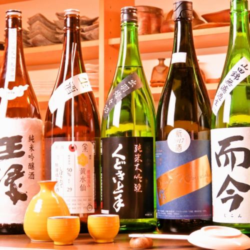 All-you-can-drink for 2 hours! All 24 types of local sake available in the store! 7-course 6,000 yen course