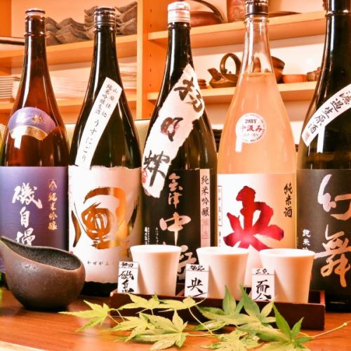 All-you-can-drink for 2 hours! All 24 kinds of local sake available in the store! 7,000 yen course with 8 dishes