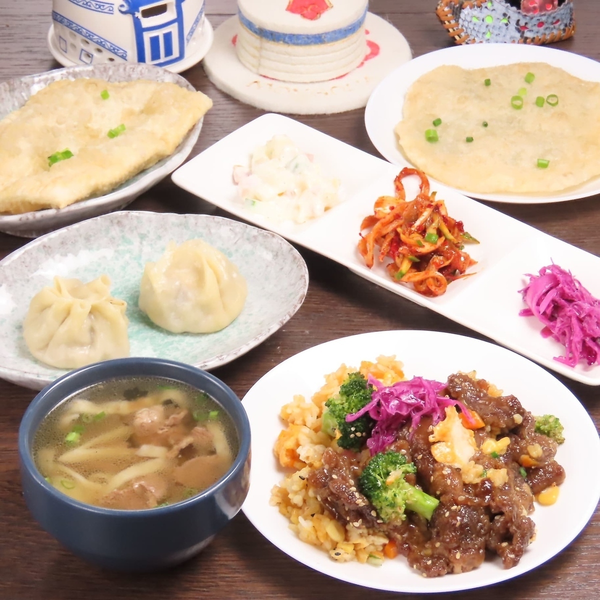 竹ノ塚で気軽に異国気分♪本格モンゴル料理