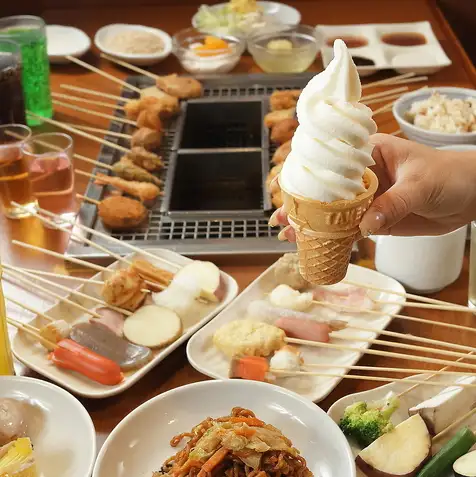 ★好きなものを好きなだけ♪揚げたて串揚げをビュッフェスタイルで満喫！串揚げ食べ放題コースをご用意