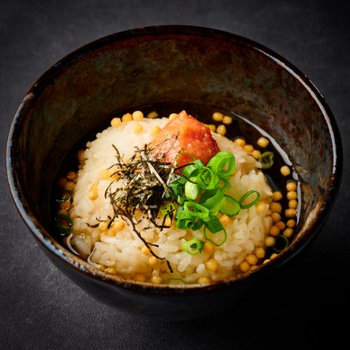 明太茶漬け
