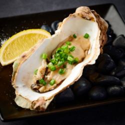 蒸し牡蠣　レモン塩