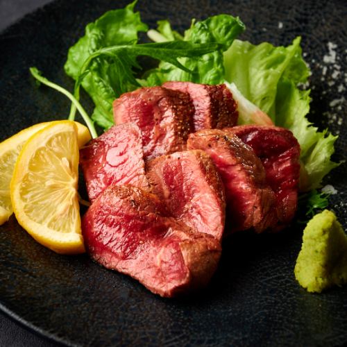 黒毛和牛のイチボステーキ