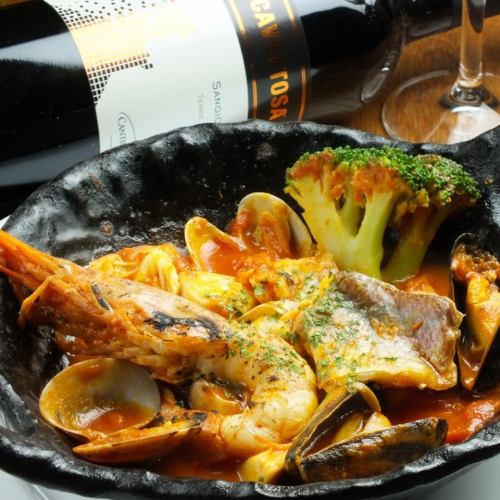 [Specialty] Sea bream and seafood stewed in aqua pazza for 1 person ~