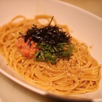 和風明太パスタ