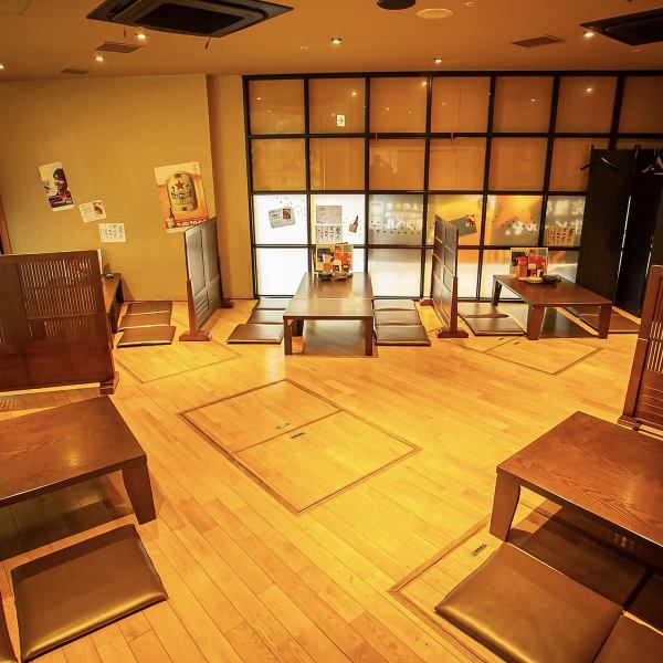 [Spacious table seats ◎] We offer spacious and calm table seats! Ideal for drinking parties after work! Up to 30 people can be accommodated.Please feel free to make a reservation.